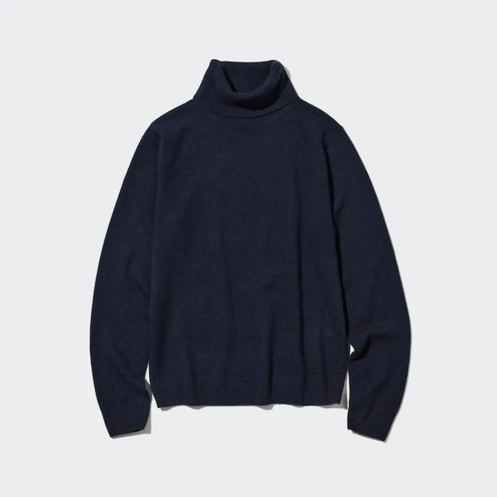 Pullover & Strickjacken*UNIQLO 100 % Kaschmir Rollkragenpullover