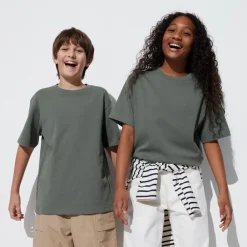 Airism Kuhlender Komfort*UNIQLO Kinder Airism Baumwolle T-Shirt