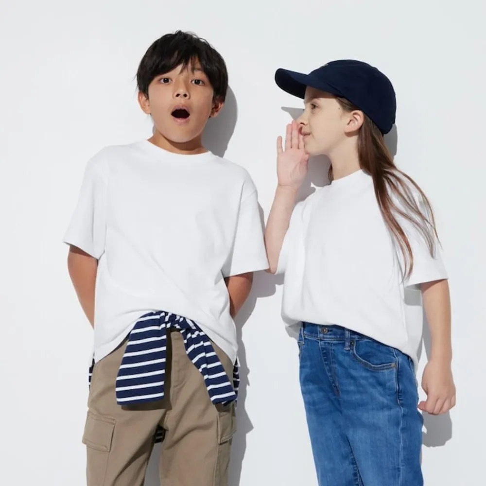 Airism Kuhlender Komfort*UNIQLO Kinder Airism Baumwolle T-Shirt