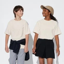 Airism Kuhlender Komfort*UNIQLO Kinder Airism Baumwolle T-Shirt