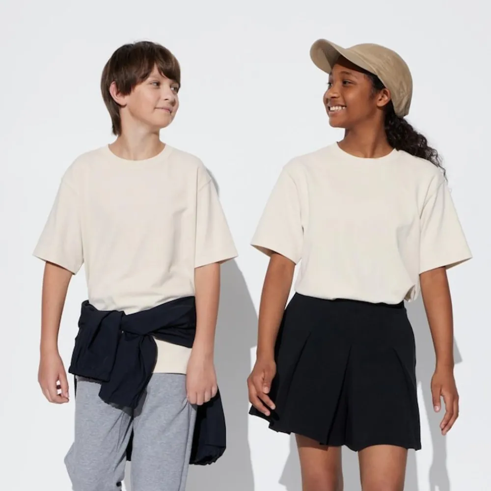 Airism Kuhlender Komfort*UNIQLO Kinder Airism Baumwolle T-Shirt