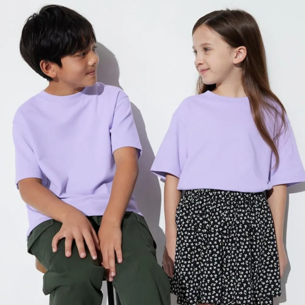 Airism Kuhlender Komfort*UNIQLO Kinder Airism Baumwolle T-Shirt
