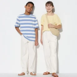 Jeans*UNIQLO Kinder Colour Jeans Mit Reisverschluss (Wide Fit)