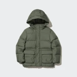 Mäntel, Jacken, Parka & Westen*UNIQLO Kinder Daunenparka (Wasserabweisend)