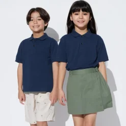 T-Shirts, Bh-Tops & Poloshirts*UNIQLO Kinder Dry Pique Poloshirt