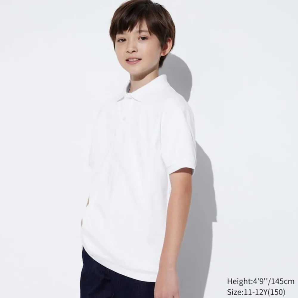 T-Shirts, Bh-Tops & Poloshirts*UNIQLO Kinder Dry Pique Poloshirt
