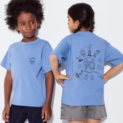 T-Shirts, Bh-Tops & Poloshirts*UNIQLO Kinder Fujiko F Fujio 90Th Ut Bedrucktes T-Shirt Blau