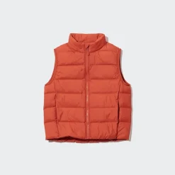Mäntel, Jacken, Parka & Westen*UNIQLO Kinder Gefutterte Weste (Maschinenwaschbar, Wasserabweisend)