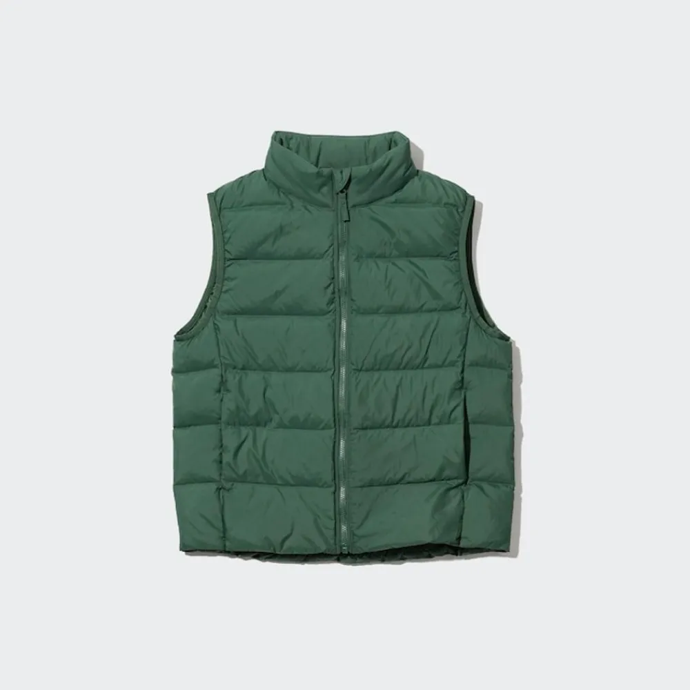 Mäntel, Jacken, Parka & Westen*UNIQLO Kinder Gefutterte Weste (Maschinenwaschbar, Wasserabweisend)