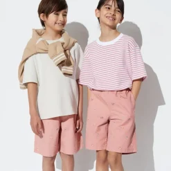 Hosen, Jogginghosen & Leggings*UNIQLO Kinder Gemusterte Easy Shorts