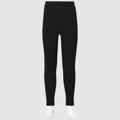 Hosen, Jogginghosen & Leggings*UNIQLO Kinder Heattech Ultra Warm Thermo Leggings Schwarz