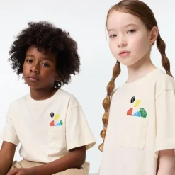 T-Shirts, Bh-Tops & Poloshirts*UNIQLO Kinder Lego® Collection Ut Bedrucktes T-Shirt Grauweis