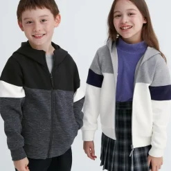 Sweatshirts*UNIQLO Kinder Sanftes Langarmshirt