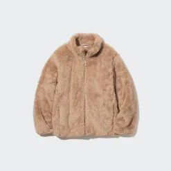 Sweatshirts*UNIQLO Kinder Teddyfleece Jacke