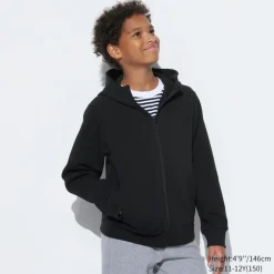 Sweatshirts*UNIQLO Kinder Ultra Stretch Dry Sweatjacke Mit Kapuze