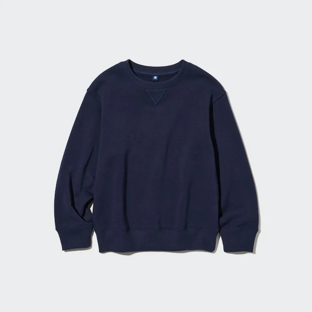 Sweatshirts*UNIQLO Kinder Ultra Stretch Soft Sweatshirt Dunkelblau