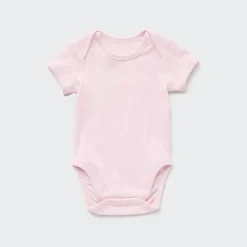 Strampler & Bodys*UNIQLO Kurzarm Body (Lochmuster)