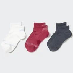 Socken, Strumpfhosen & Leggings*UNIQLO Kurze Gefutterte Sportsocken (3 Paar)