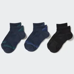 Socken, Strumpfhosen & Leggings*UNIQLO Kurze Gefutterte Sportsocken (3 Paar)