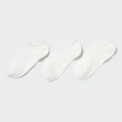 Socken, Strumpfhosen & Leggings*UNIQLO Kurzsocken (3 Paar) Weis