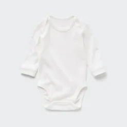Strampler & Bodys*UNIQLO Langarm Body (Lochmuster)