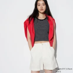 Hosen, Leggings & Jogginghosen*UNIQLO Leinen Baumwolle Shorts