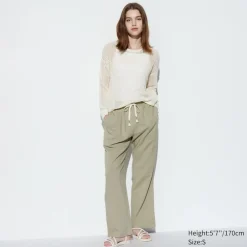 Loungewear & Pyjamas*UNIQLO Leinenmix Easy Hose