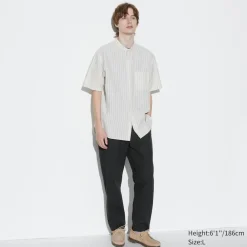 Hosen, Chinos & Jogginghosen*UNIQLO Leinenmix Hose (Relaxed Fit)