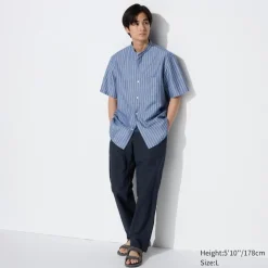 Hosen, Chinos & Jogginghosen*UNIQLO Leinenmix Hose (Relaxed Fit)