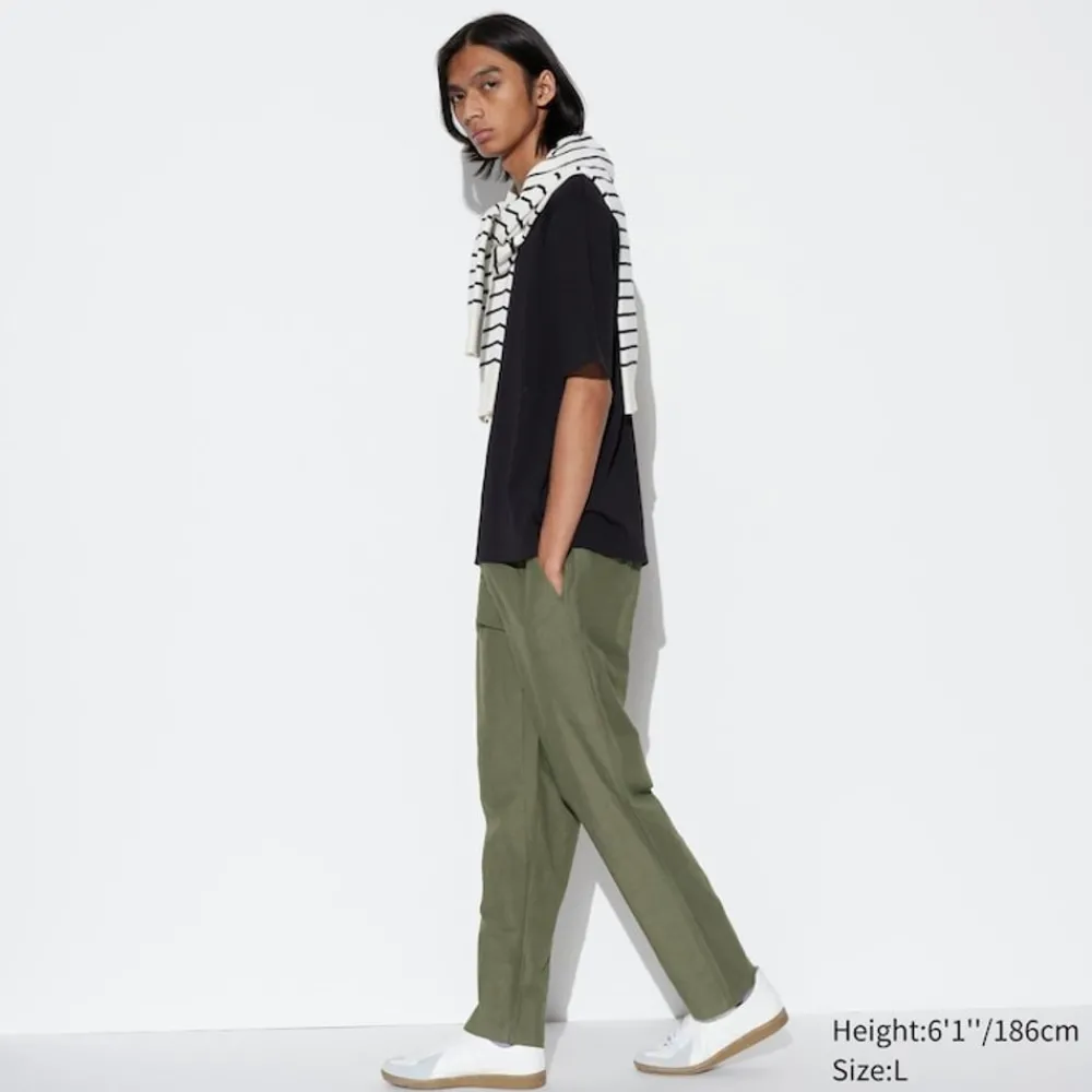 Hosen, Chinos & Jogginghosen*UNIQLO Leinenmix Hose (Relaxed Fit)