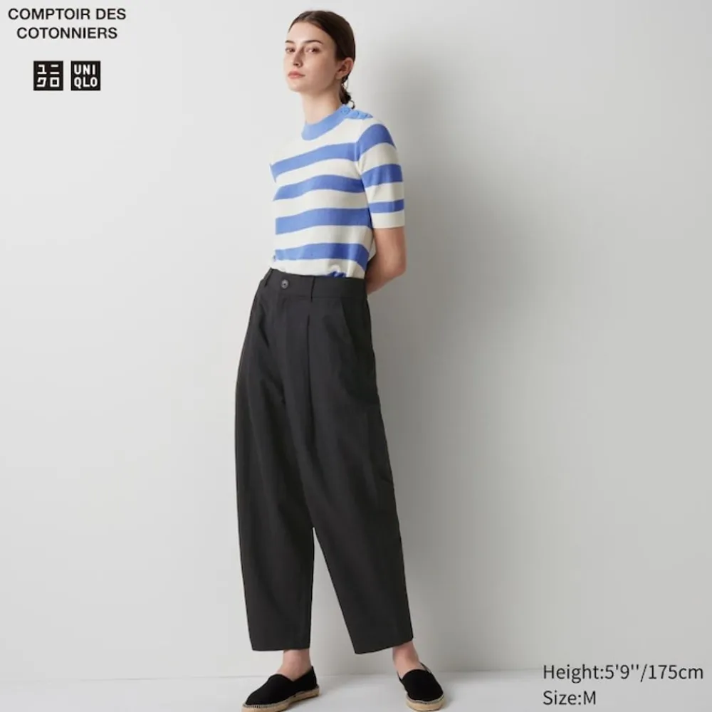 Hosen, Leggings & Jogginghosen*UNIQLO Leinenmix Hose (Wide Fit)