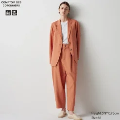 Hosen, Leggings & Jogginghosen*UNIQLO Leinenmix Hose (Wide Fit)