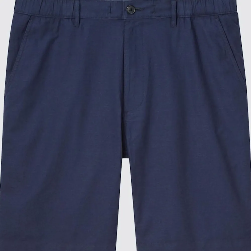 Shorts*UNIQLO Leinenmix Shorts Dunkelblau
