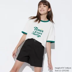 Hosen, Jogginghosen & Leggings*UNIQLO Madchen Easy Colour Shorts