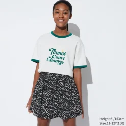 Röcke & Shorts*UNIQLO Madchen Gemusterter Viskose Mini Skort