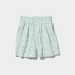 Röcke & Shorts*UNIQLO Madchen Gemusterte Seersucker Easy Shorts