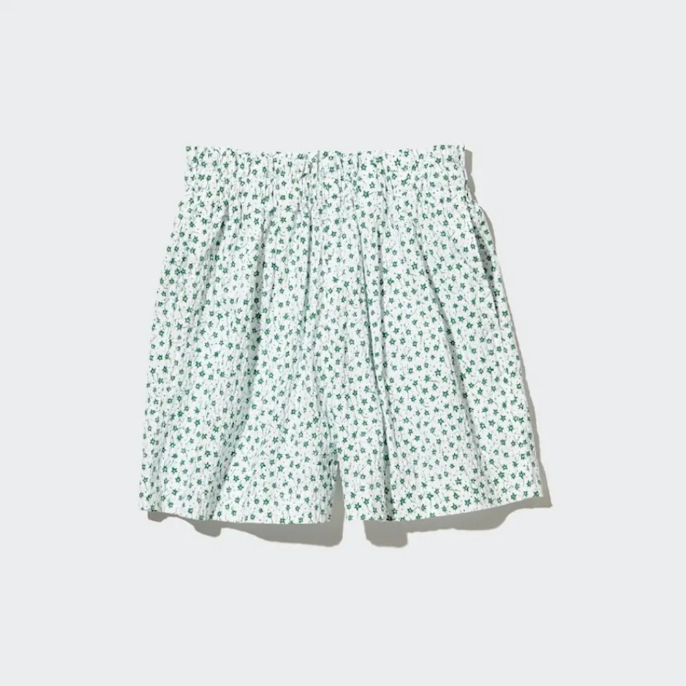 Röcke & Shorts*UNIQLO Madchen Gemusterte Seersucker Easy Shorts