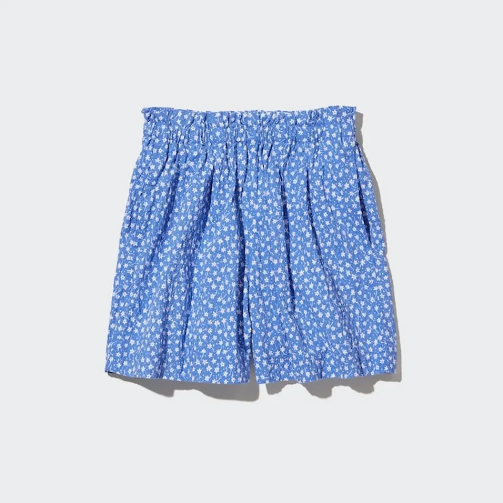 Hosen, Jogginghosen & Leggings*UNIQLO Madchen Gemusterte Seersucker Easy Shorts