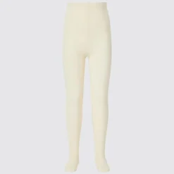 Socken, Strumpfhosen & Leggings*UNIQLO Madchen Heattech Thermo Strumpfhose (Zopfstrickmuster)