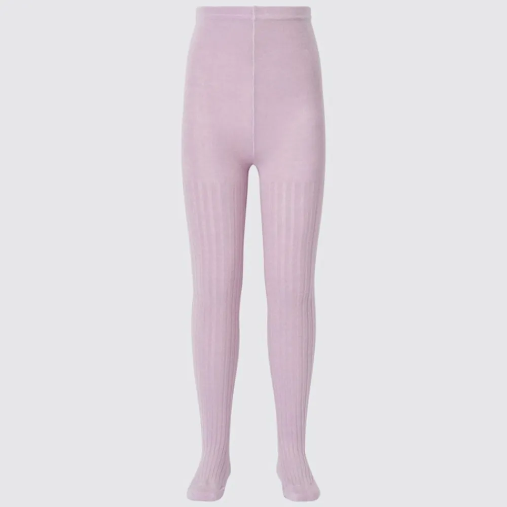 Socken, Strumpfhosen & Leggings*UNIQLO Madchen Heattech Thermo Strumpfhose Mit Glitzerfaden