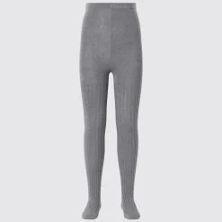 Socken, Strumpfhosen & Leggings*UNIQLO Madchen Heattech Thermo Strumpfhose Mit Glitzerfaden