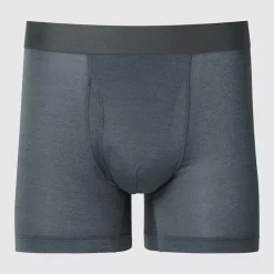 Unterwäsche*UNIQLO Melierte Airism Unterhose Grau
