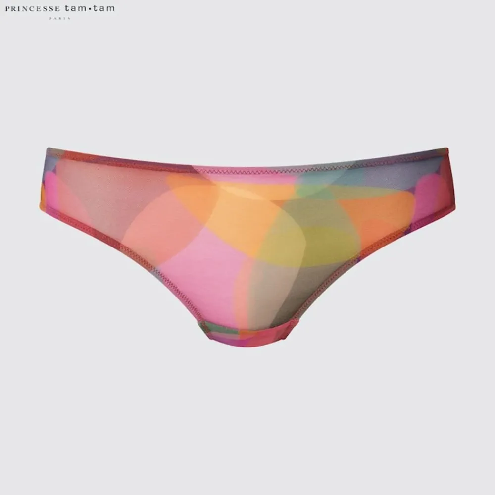 Bhs & Unterwäsche*UNIQLO Mesh Tanga Purple