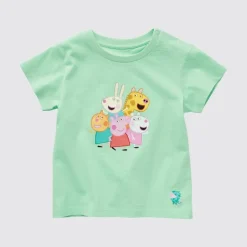 T-Shirts & Oberteile*UNIQLO My Special Friends Ut Bedrucktes T-Shirt Grun
