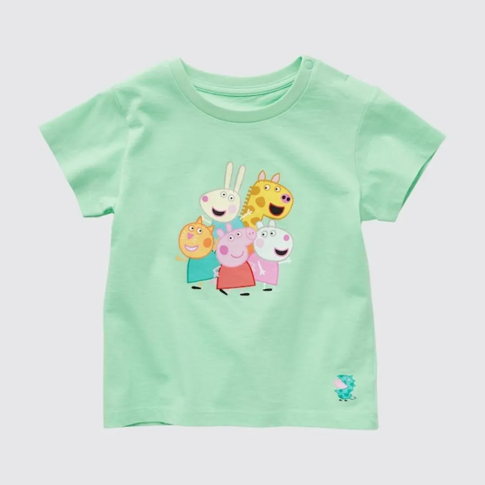 T-Shirts & Oberteile*UNIQLO My Special Friends Ut Bedrucktes T-Shirt Grun