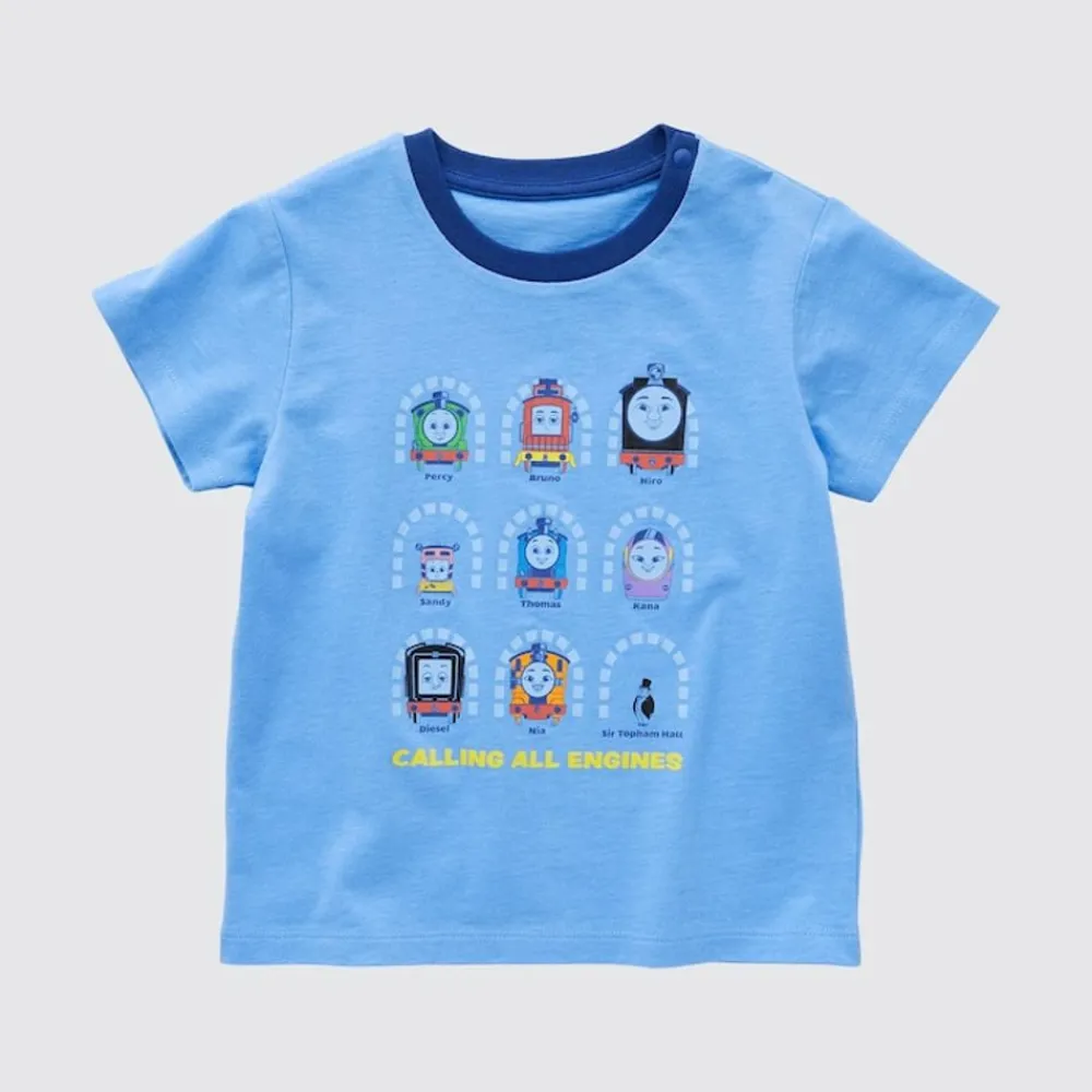 T-Shirts & Oberteile*UNIQLO My Special Friends Ut Bedrucktes T-Shirt Blau