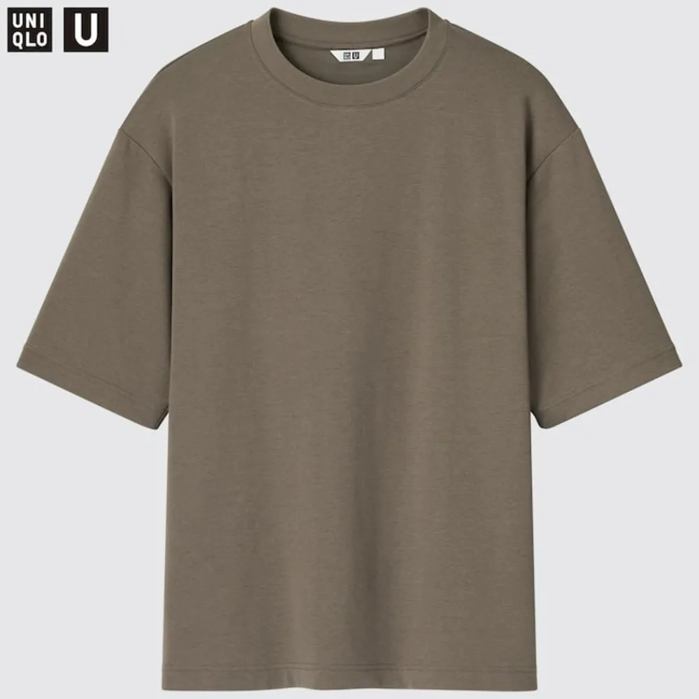 T-Shirts & Oberteile*UNIQLO Oversized Airism Baumwolle Halbarm T-Shirt
