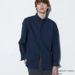 Hemden*UNIQLO Oxford Langarm Hemd