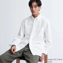 Hemden*UNIQLO Oxford Langarm Hemd