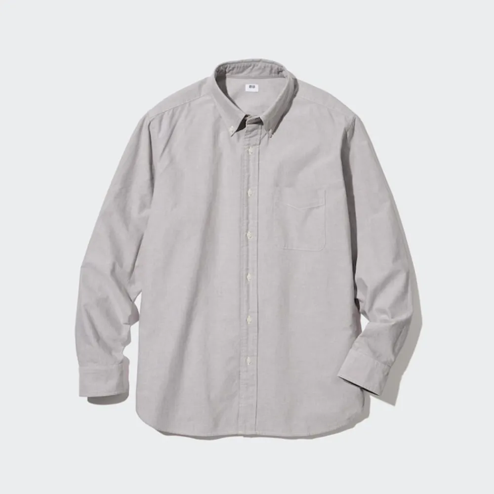 Hemden*UNIQLO Oxford Langarm Hemd